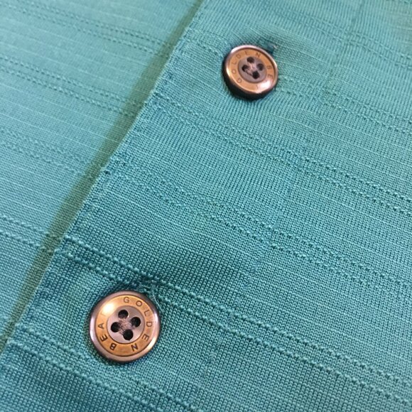 Golden Bear Performance Teal Polo Shirt - Picture 5 of 15